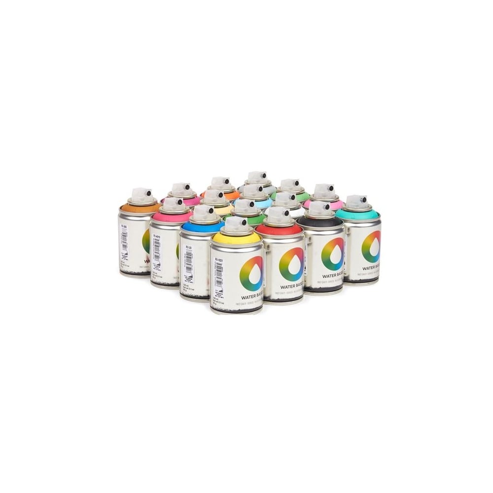 MTN Water Based Spray Paint Workshop Pack (16)