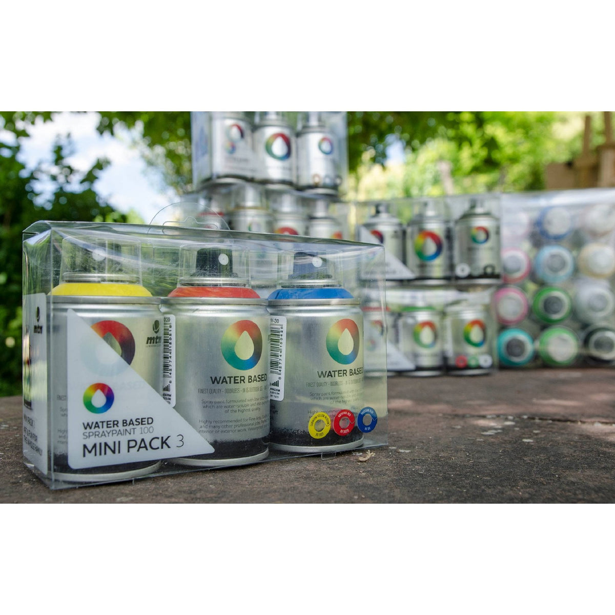 MTN Water Based 100ml - (RBY) Set