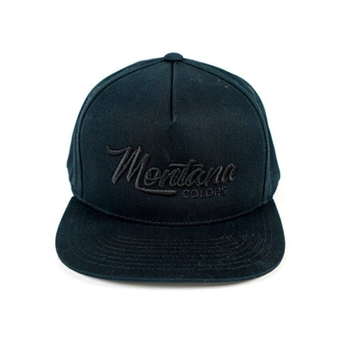 Montana Colors Snapback Black Cap