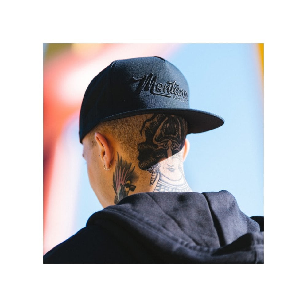 Montana Colors Snapback Black Cap